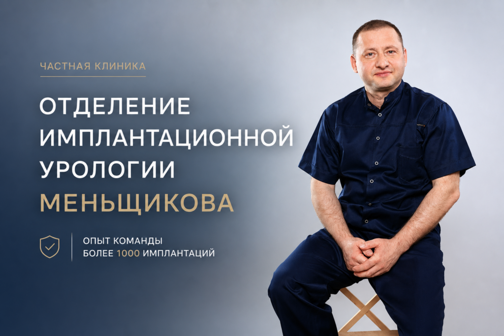Клиника фаллопротезирования в Москве