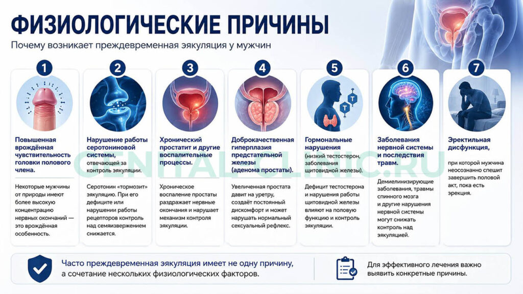 физиологическая преждевременная эякуляция